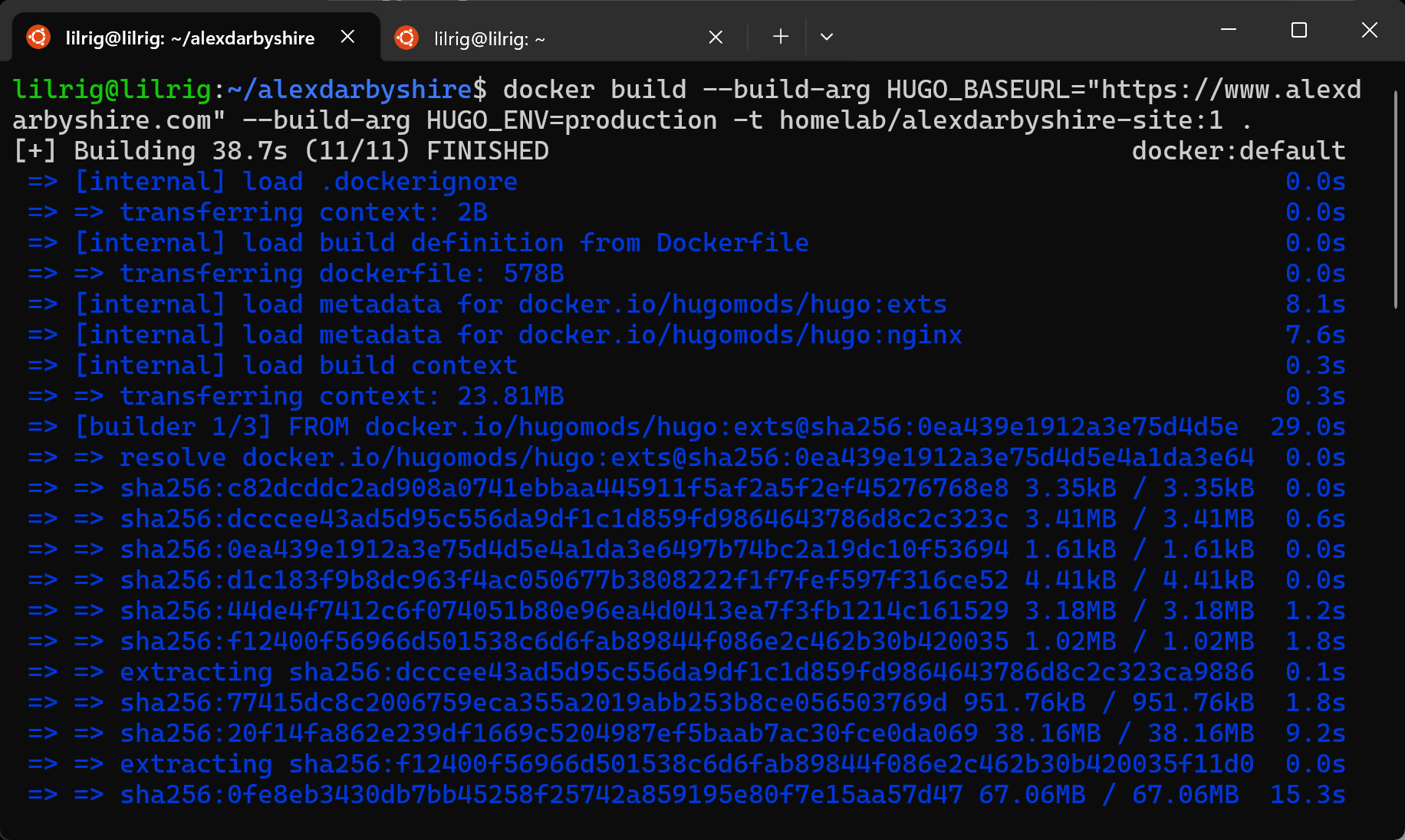 Build the Image 1