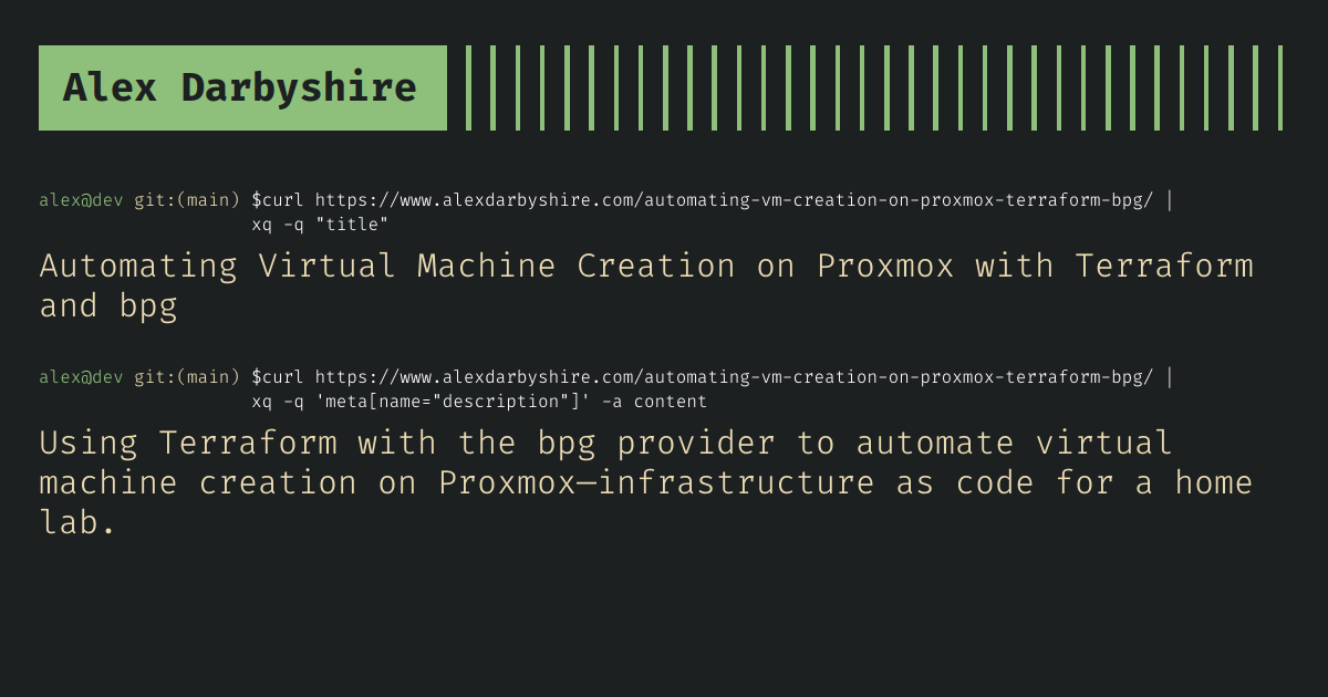 Automating Virtual Machine Creation on Proxmox with Terraform and bpg ...